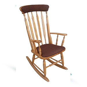 Upholstered rocking chair 